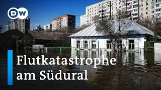 Hochwasser in Russland und Kasachstan | DW Nachrichten