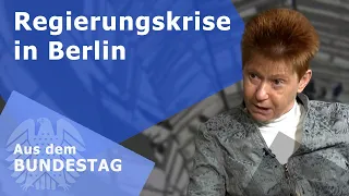 Regierungskrise in Berlin