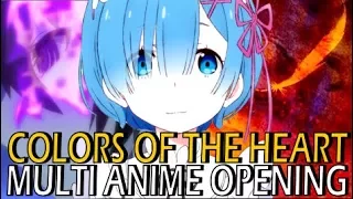 Multi Anime Opening - Colors of the Heart (CC Lyrics)