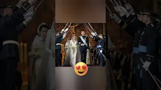 Royal Wedding of king Felipe VI of Spain 🇪🇦and Queen Letizia 2004#plz 👍and Sub ❤️😘.