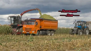 Уборка кукурузы на силос комбайнами ДЕСНА-ПОЛЕСЬЕ FS80-5! сентябрь 2021!