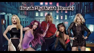 Dua Lipa - Break My Heart (Remix Mashup ft Britney Spears, Doja Cat, Iggy Azalea and Ariana Grande)