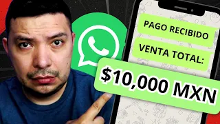 Así GANÓ $10,000 Vendiendo por Whatsapp
