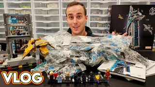 LEGO Avengers Tower Build VLOG