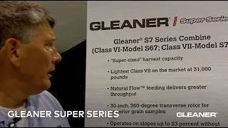 Gleaner Super Series Combine Overview