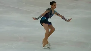 Kamila Valieva - Russian Junior Nationals 2020 - FS - alt. angle