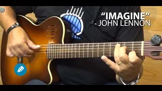 Imagine (John Lennon) - Acoustic Guitar Cover - Prof. Farofa