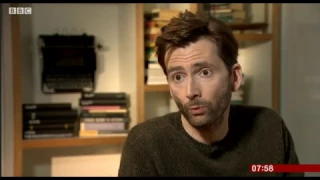 David Tennant interview about Mad To Be Normal on BBC Scotland