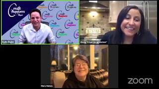 4 30 Create Happiness Show with guests Alexia and Mary Halsey