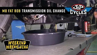 Transmission Fluid Change : Harley Davidson Milwaukee Eight Softail