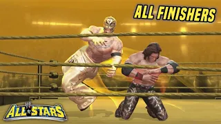 WWE ALL STARS FINISHERS - Includes all DLC