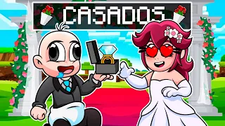 BEBÉ NOOB Y NOOBSI Se Casan en Minecraft 🤣😱