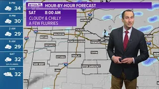 Chances of light snow showers Friday evening; weekend temps in low 30s | WTOL 11 Weather - Dec. 16