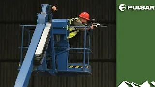 Industrial rat shoot with air rifles