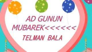 Telman bala ad gunun mubarek