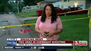 Two are dead following a shooting in North Omaha