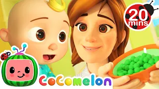 Yes Yes Vegetable Song Sing Along 20 MIN LOOP | More Nursery Rhymes & Kids Songs - CoComelon