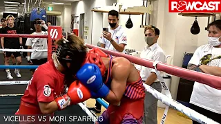 Mark Vicelles vs Katsuki Mori Sparring at Naoya Inoue Gym | Ohashi Gym