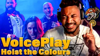 FIRST TIME HEARING VOICEPLAY!!! | VoicePlay - Hoist the Colours ft Jose Rosario Jr REACTION!!!