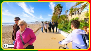 🇵🇹 Atlantic Ocean Seaside Walk: Oeiras - Carcavelos - Parede - 4K UHD.