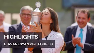 W100 Wiesbaden | Final Highlights | Elina Avanesyan vs Jaimee Fourlis | 07.05.2023