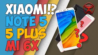 Сравнение Xiaomi Redmi Note 5, Xiaomi mi 6X, Xiaomi Redmi 5 Plus / Арстайл /