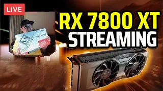 🔴 RX 7800 XT Streaming Test - COD Warzone (Single PC Setup)