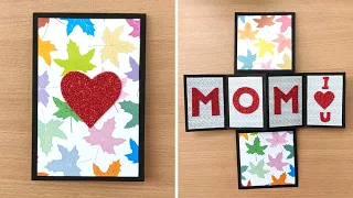 DIY - Mother's day special card | Beautiful handmade greeting cards idea | Birthday card for mom