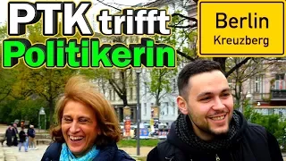 PTK trifft Grünen Politikerin in Kreuzberg: Gras legalisieren, Touristen im Ghetto, Kriminalität