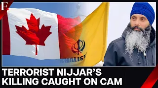 Video of Khalistani Terrorist Hardeep Singh Nijjar's Killing In Canada Surfaces