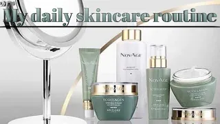 Novage Ecollagen Wrinkle Power set | My daily Skincare Routine | ORIFLAME Sweden | Unboxing | Review