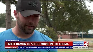 Small Oklahoma town prepares to be stop in production of Matt Damon movie