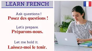 COMMON FRENCH Phrases, Sentences and Words Pronunciations  EVERY LEARNER MUST KNOW | Learn French