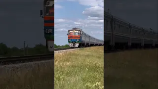 🇧🇾Беларусь дизель поезд ДР1А перегон Ясельда-Пинск