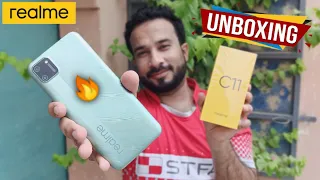 Realme C11 Unboxing | First Impression, Price In Pakistan ⚡ Helio G35, 5000mah ⚡ Mint Green 🔥