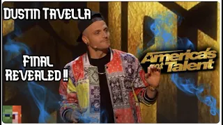 Dustin Tavella *REVEALED* - America's Got Talent Final