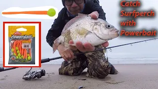 How To Setup Powerbait To Catch Surf Perch - Oregon Surf Fishing