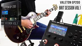 Valeton GP-200 / Sonicake Matribox II Patches | Brit Session vol1 | Playthrough Demo