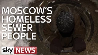 Moscow's Young Homeless Seek Refuge In Sewers