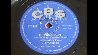 Marty Robbins 'Running Gun' 1959 S.A. 78 rpm
