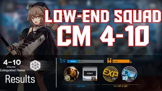 【明日方舟/Arknights】[4-10 Challenge Mode] - Low End Squad - Arknights Strategy