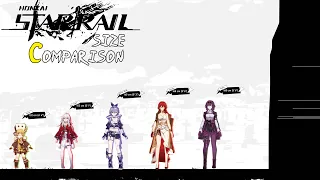 Honkai: Star Rail Characters Height Comparison 👥 | statn1me