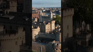 London Tower, Drone View! 🇬🇧 #london #shorts #travel