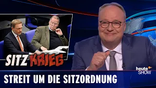 Zoff im Bundestag: Niemand will neben der AfD sitzen | heute-show vom 29.10.2021