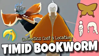 Timid Bookworm Traveling Spirit + Cosmetics & Location | Sky COTL