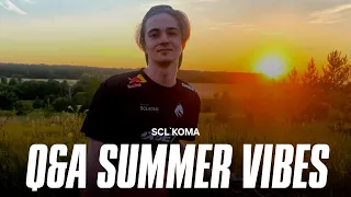 SCL` KOMA QUESTIONS/ANSWERS summer vibes