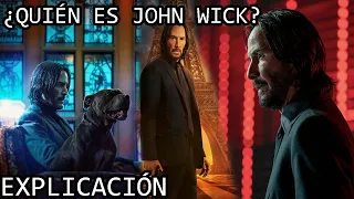 ¿Quién es John Wick? Explicación | El Oscuro Origen e Historia de John Wick (Baba Yaga) Explicado