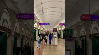 Russian Metro in Saint Petersburg