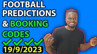 FOOTBALL PREDICTIONS TODAY 19/9/2023 SOCCER PREDICTIONS TODAY | BETTING TIPS, #footballpredictions