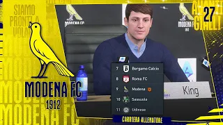 EUROPA DA NEOPROMOSSI? A NATALE SI PUÒ SOGNARE! | FIFA 23 CARRIERA ALLENATORE MODENA [#27]